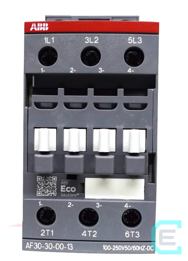 CONTACTOR 30A BOBINA 100-250VAC ABB - 3 polos
