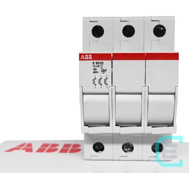 PORTA FUSIBLES 3x32 AMPER ABB - Porta fusibles