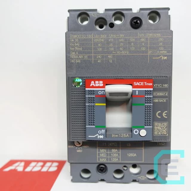 ITM CAJA MOLDEADA 3x125A ABB - Caja moldeada