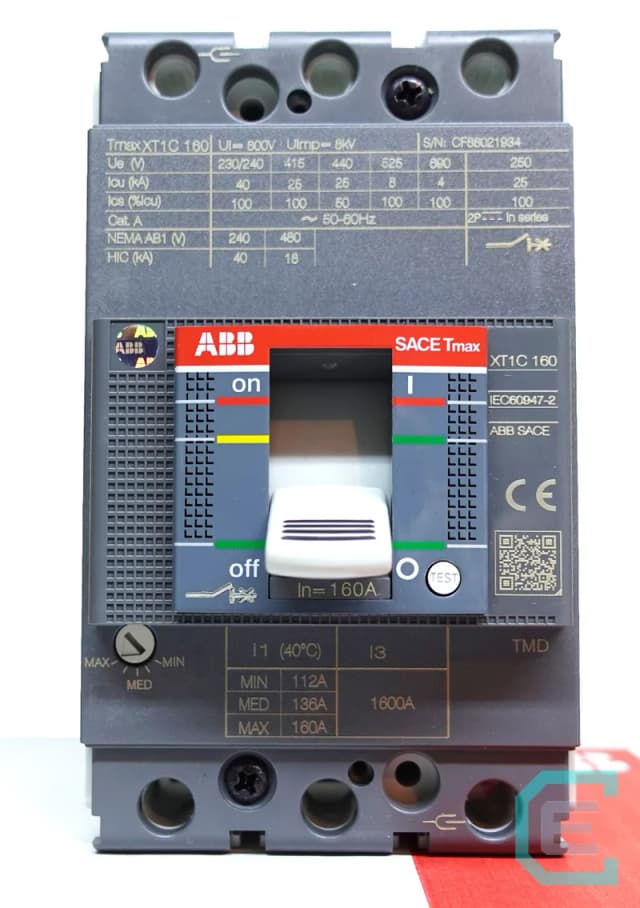 ITM CAJA MOLDEADA 3x160A ABB - Caja moldeada