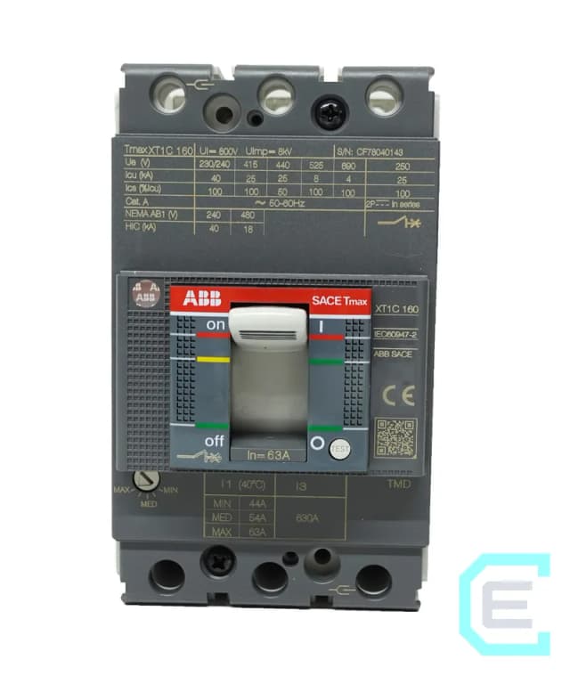 ITM CAJA MOLDEADA 3x63A ABB - Caja moldeada