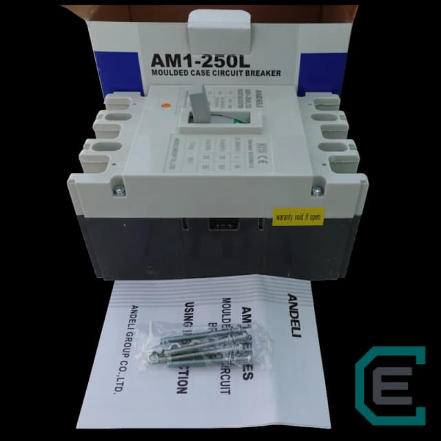 INTERRUPTOR TERMOMAGNETICO CAJA MOLDEADA 3x160A ANDELI - Caja moldeada