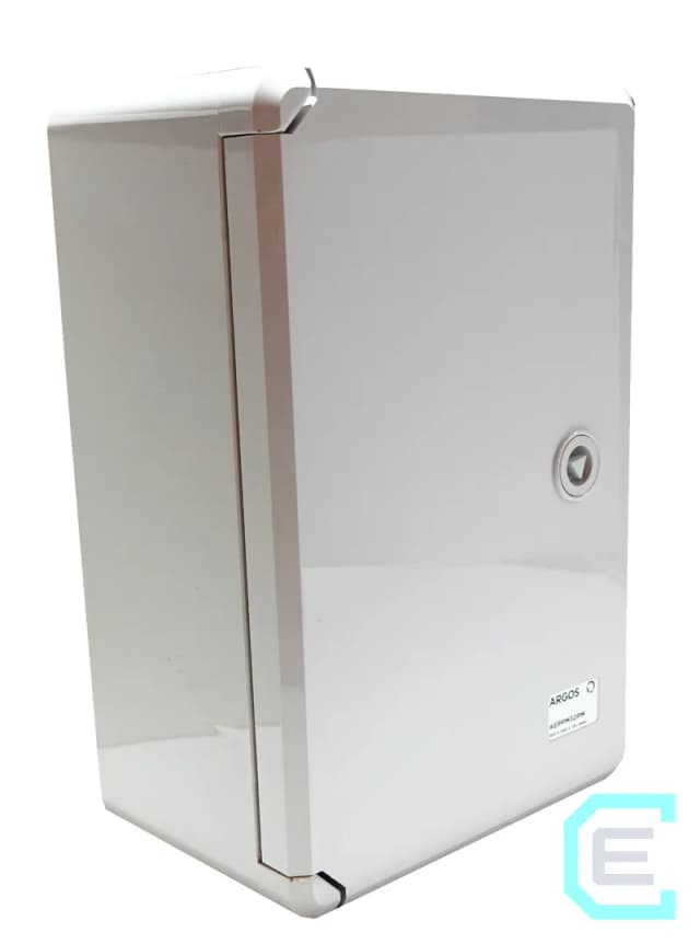 GABINETE PLASTICO C/PLACA DE MONTAJE TAMAÑO 30x20x13 cm. ARGOS - Plásticos