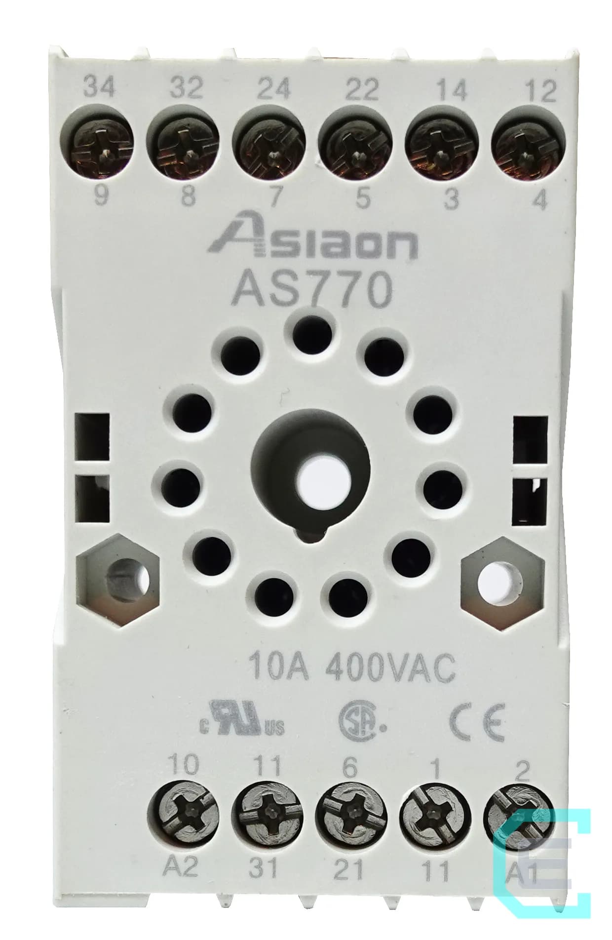 BASE PARA RELEVADOR ELECTROMECANICO DE 11 PINES - ASIAON
