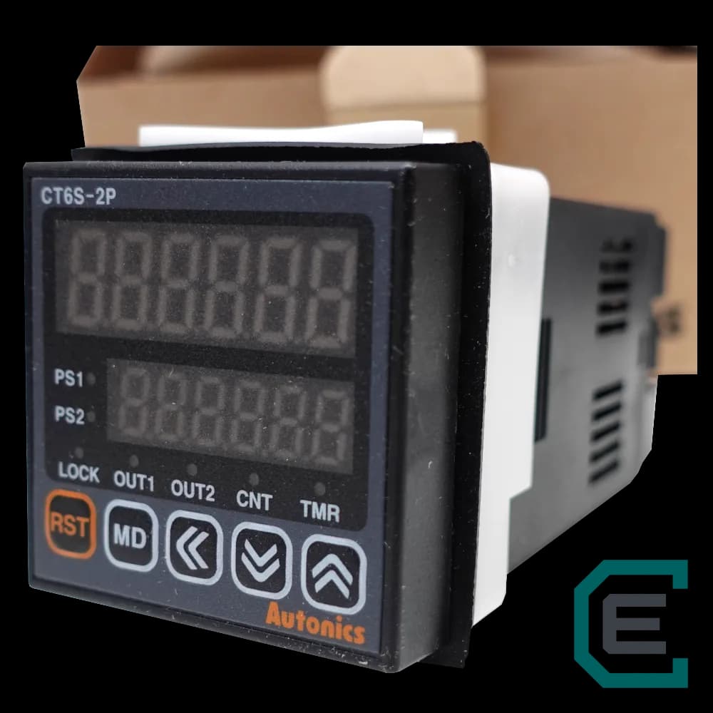 CONTADOR / TEMPORIZADOR DE 6 DIGITOS 100-240V - AUTONICS