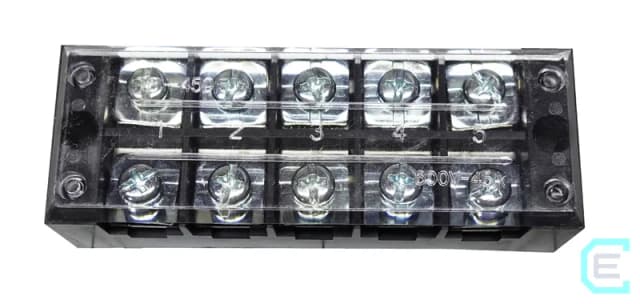 BLOCK DE CONEXIÓN 5x45 AMPER 600V DIXSEN - Block de conexión