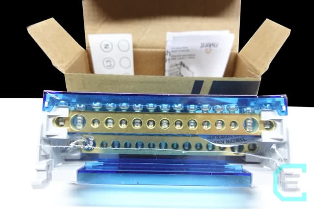 REPARTIDOR DE POTENCIA 2x100 AMPER ERIFLEX - 2 polos