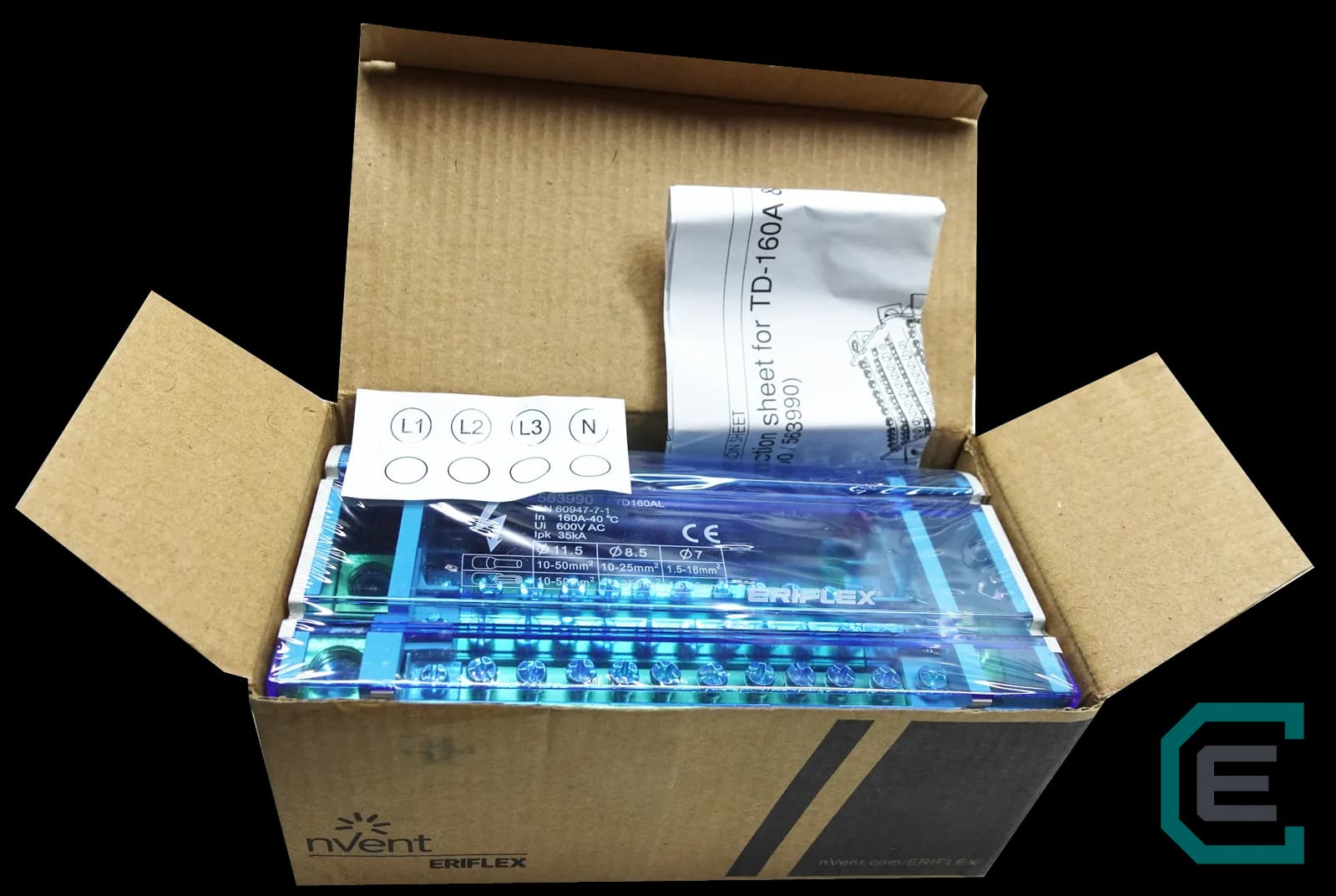 REPARTIDOR DE POTENCIA 4x160A - ERIFLEX