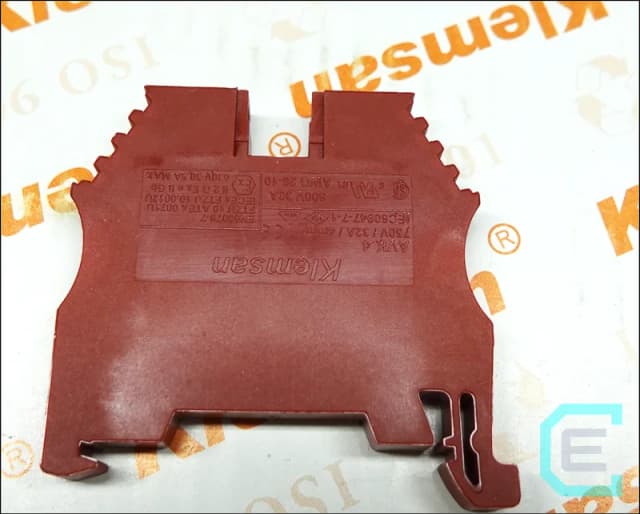 BORNERA CLEMA AVK 4mm ROJO KLEMSAN - Clemas