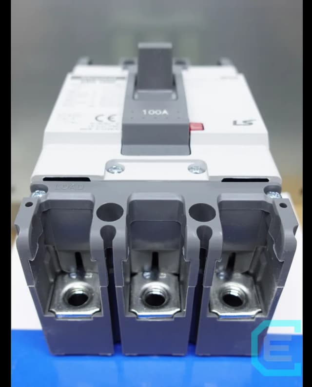 INTERRUPTOR TERMOMAGNETICO CAJA MOLDEADA 3x100A LS ELECTRIC - Caja moldeada