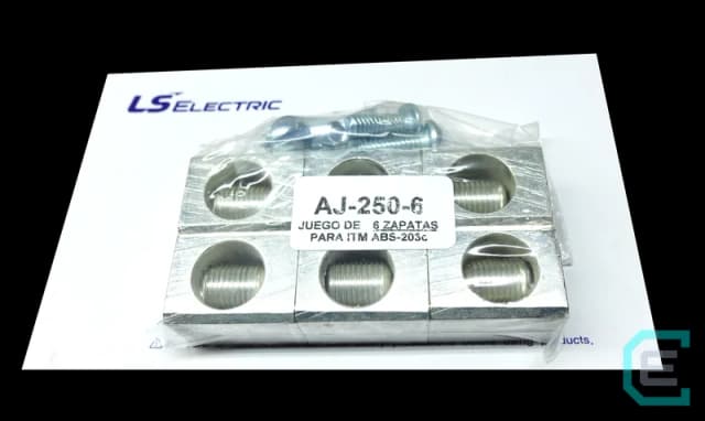 JUEGO DE 6 TERMINALES ZAPATAS PARA ITM ABS-203c LS ELECTRIC - Terminales