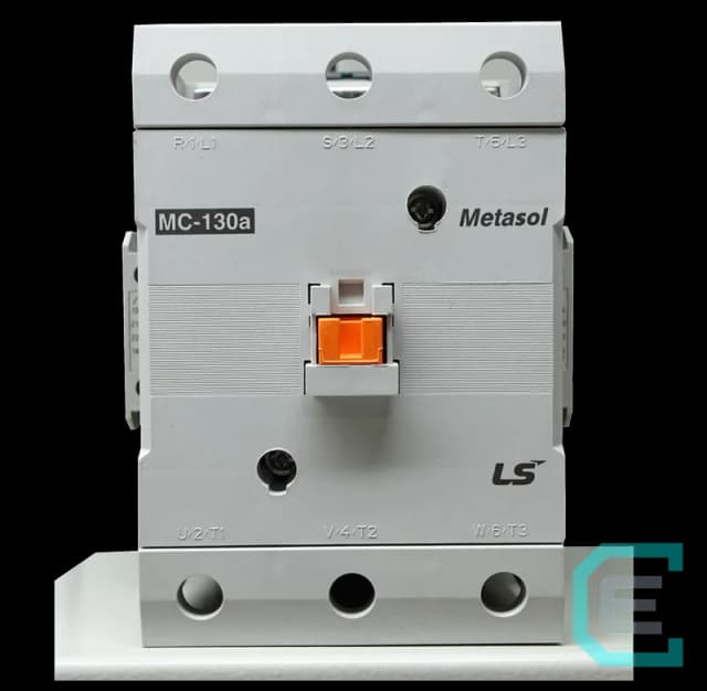 CONTACTOR 3P 130A, 2NA 2NC, BOBINA A 220 VAC LS ELECTRIC - 3 polos