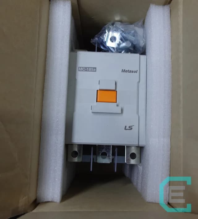 CONTACTOR 3P 185A, 2NA 2NC, BOBINA A 220 VAC LS ELECTRIC - 3 polos