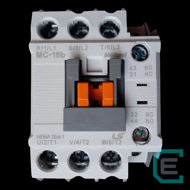 CONTACTOR 3P 18A, 1NA 1NC, BOBINA A 120 VAC LS ELECTRIC - 3 polos