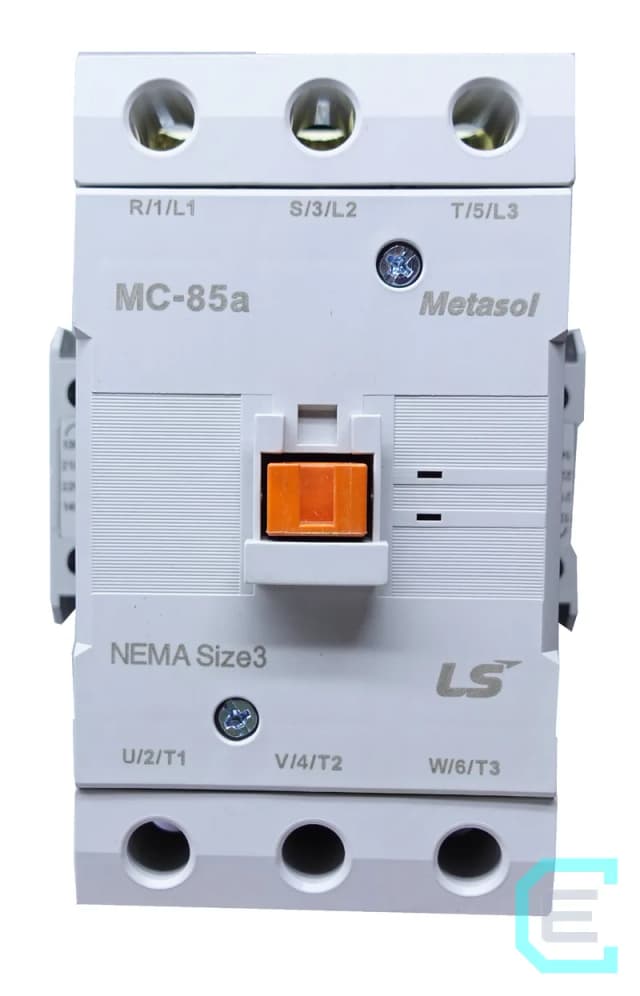 CONTACTOR 3P 85A, 2NA 2NC, BOBINA A 220 VAC LS ELECTRIC - 3 polos