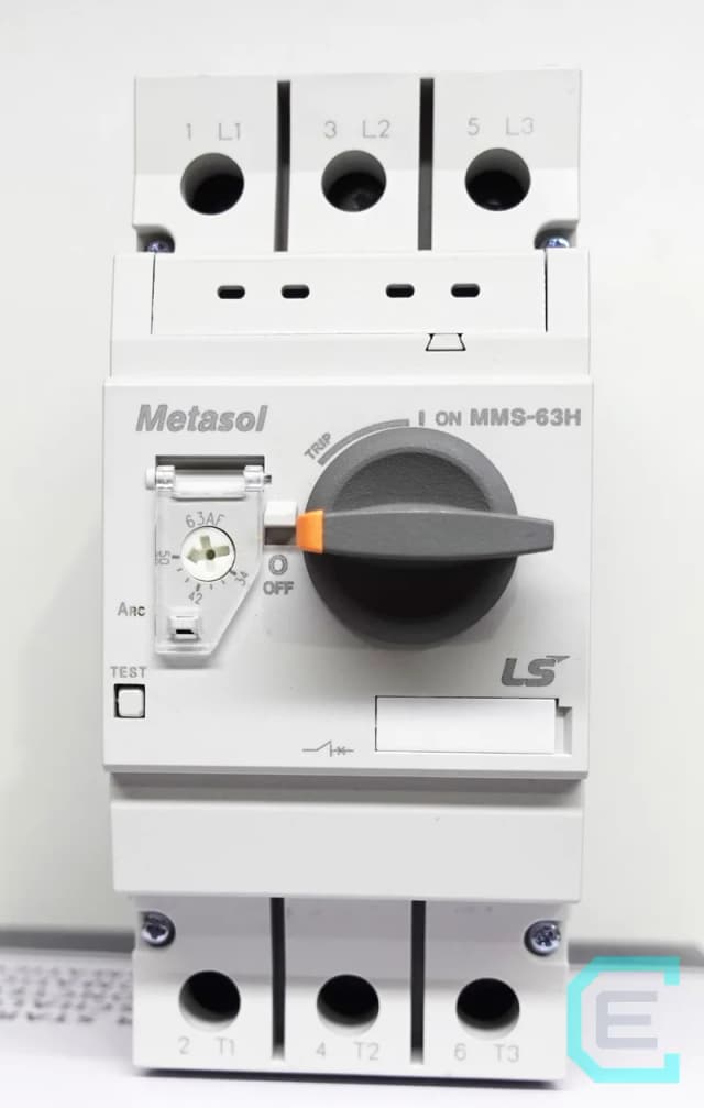 GUARDAMOTOR ALTA CAPACIDAD INTERRUPTIVA RANGO DE AJUSTE 34-50A LS ELECTRIC - Tipo h