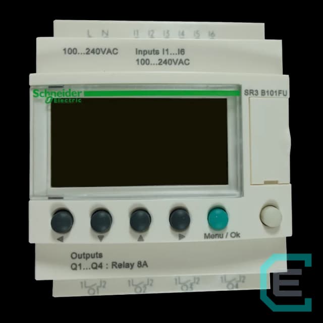 CONTROLADOR LOGICO ZELIO 100-240 VAC, 6 IN, 4 OUT SCHNEIDER ELECTRIC - Zelios