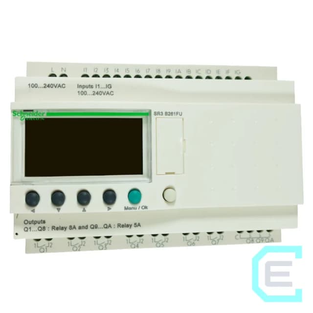 CONTROLADOR LOGICO ZELIO + CABLE DE PROGRAMACION SCHNEIDER ELECTRIC - Zelios