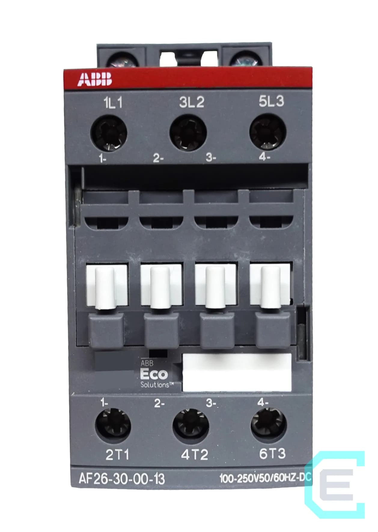 CONTACTOR 26A BOBINA 100-250VAC + AUX. LATERAL 1NA, 1NC - ABB