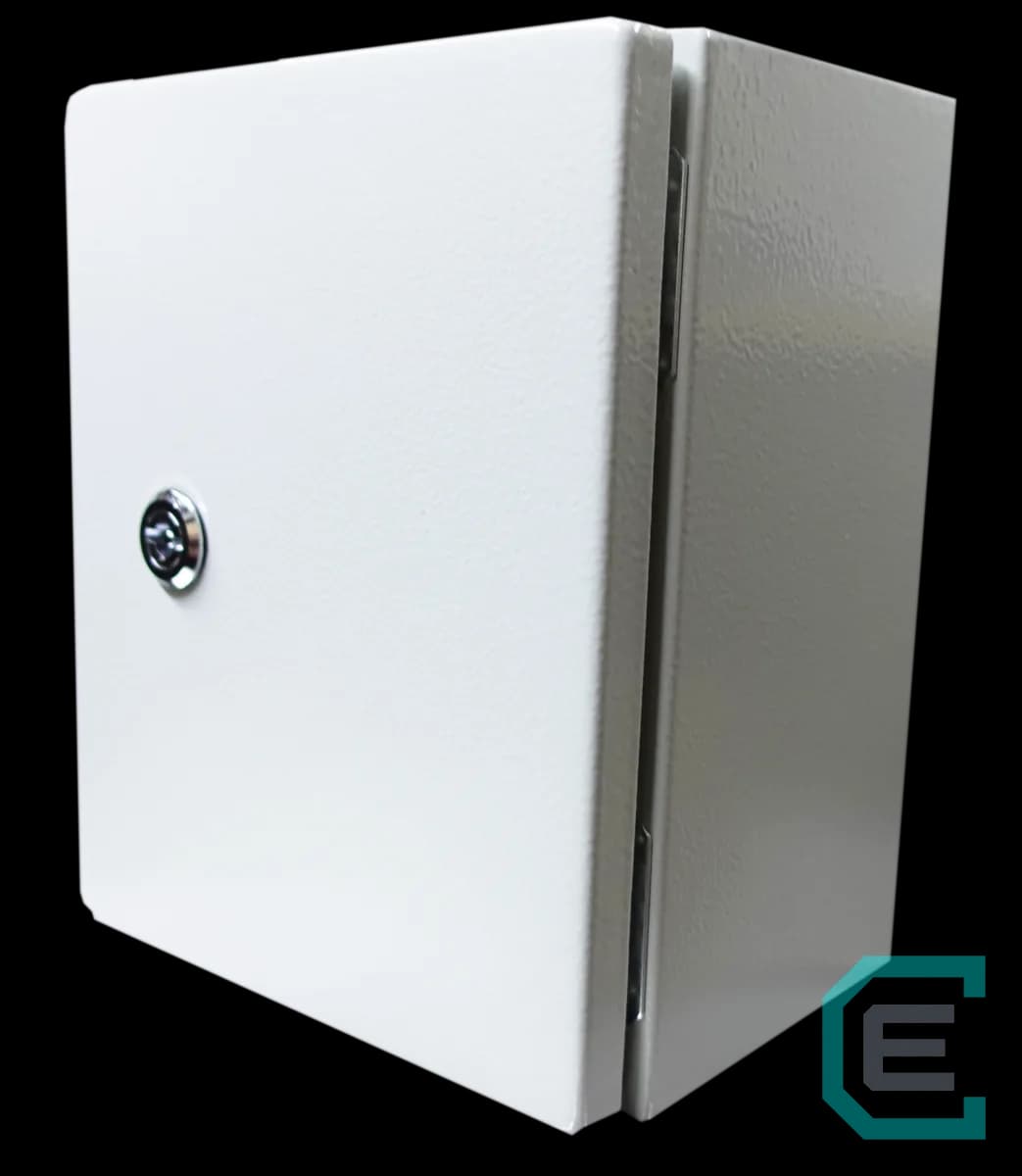 GABINETE METALICO C/PLACA DE MONTAJE TAMAÑO 25x20x15 cm. - ARGOS