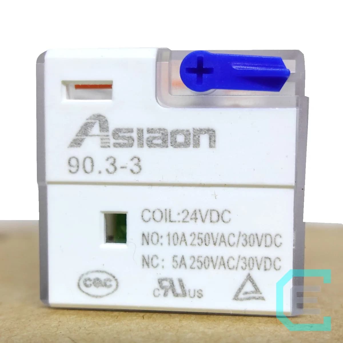 RELEVADOR ELECTROMECANICO DE 11 PINES BOBINA 24 VDC - ASIAON