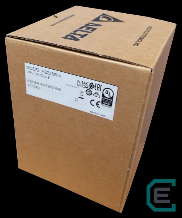 CPU AS200 16 ENTRADAS 24VDC, 12 SALIDAS A RELEVADOR - DELTA ELECTRONICS