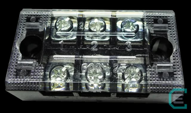 BLOCK DE CONEXIÓN 3x25 AMPER 600V DIXSEN - Block de conexión