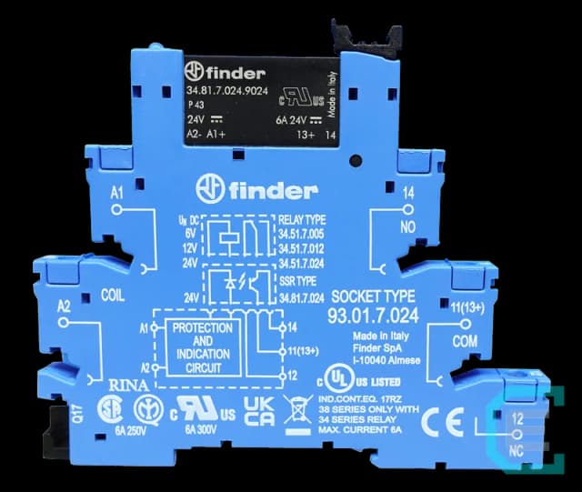 RELEVADOR SSR PARA CI, 24 VDC 2A - FINDER