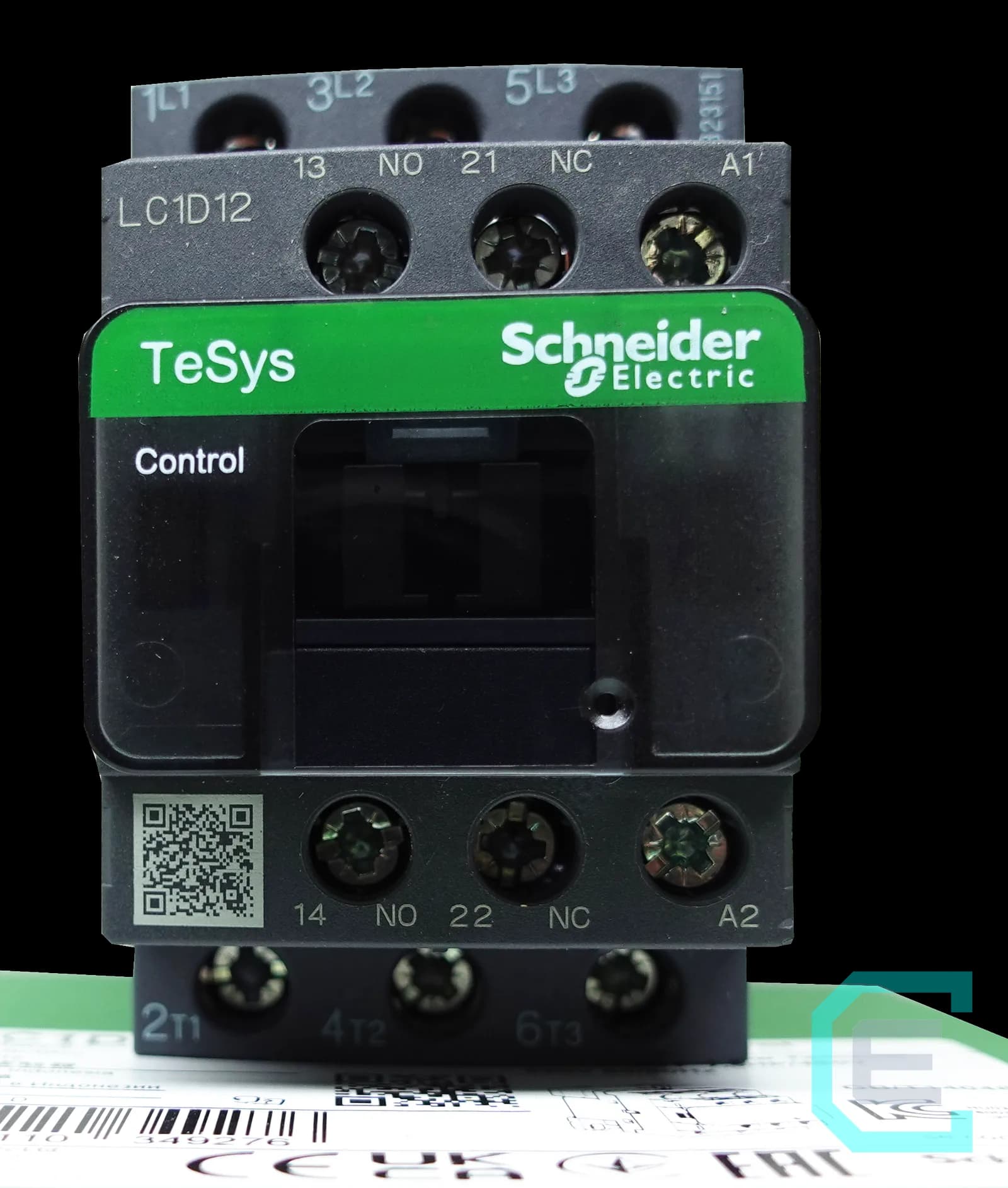 CONTACTOR 3 POLOS, 12A, BOBINA A 220V - SCHNEIDER ELECTRIC