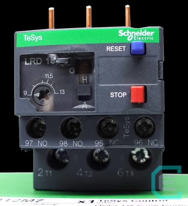 RELEVADOR DE SOBRECARGA TERMICO AJUSTE DE 9-13A SCHNEIDER ELECTRIC - Térmicos