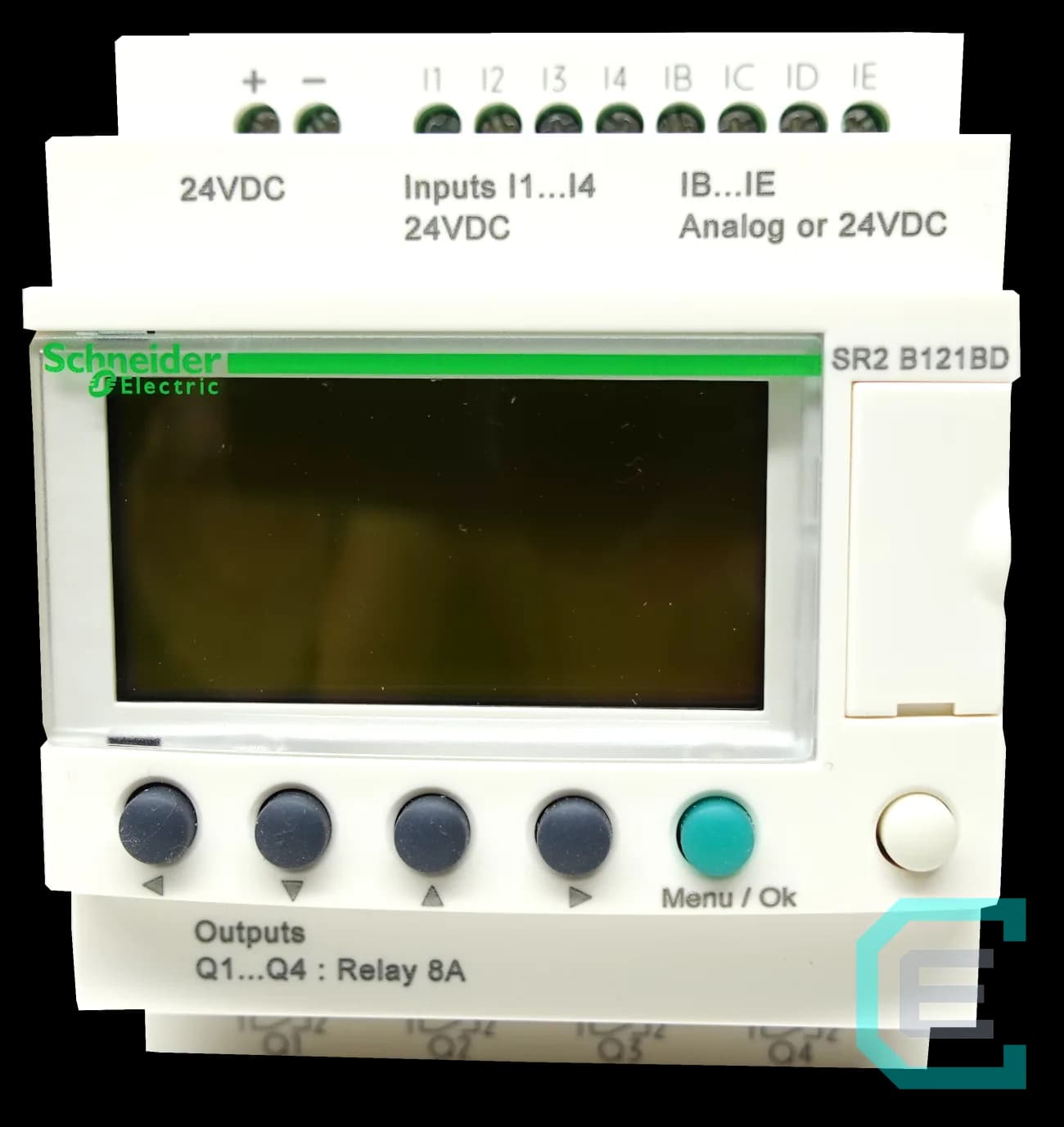 CONTROLADOR LOGICO ZELIO 24VDC, 4 DIG, 4 AN, 4 OUT - SCHNEIDER ELECTRIC