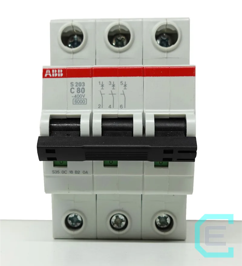 MINI BREAKER 3x80 AMPER ABB - Mini breakers