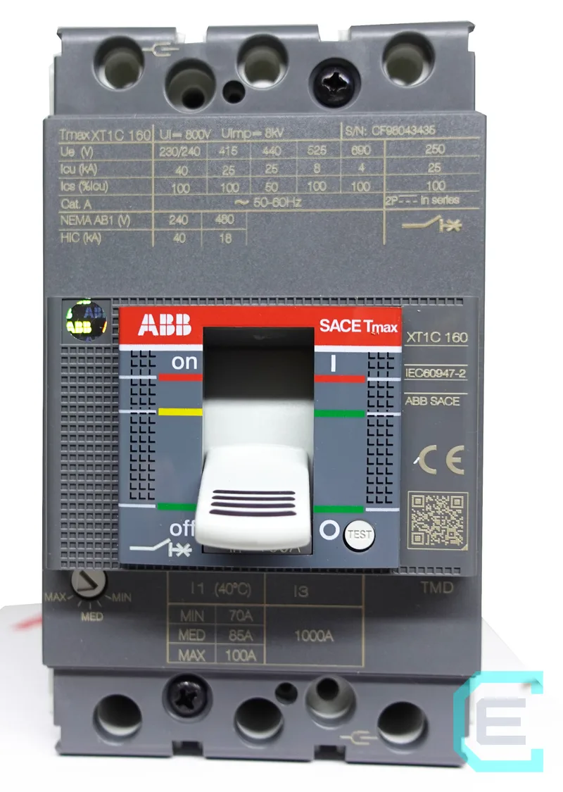ITM CAJA MOLDEADA 3x100A ABB - Caja moldeada