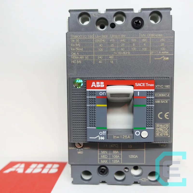 ITM CAJA MOLDEADA 3x125A ABB - Caja moldeada