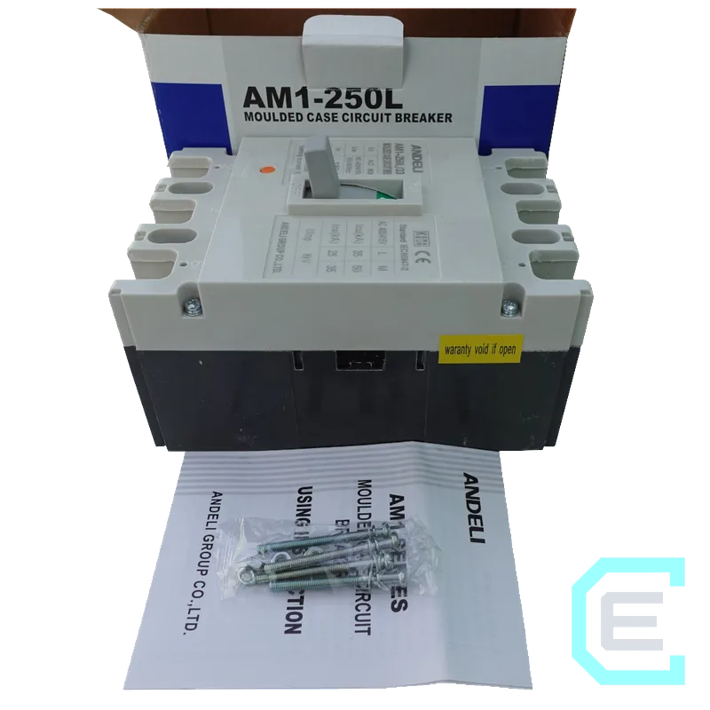 INTERRUPTOR TERMOMAGNETICO CAJA MOLDEADA 3x160A ANDELI - Caja moldeada