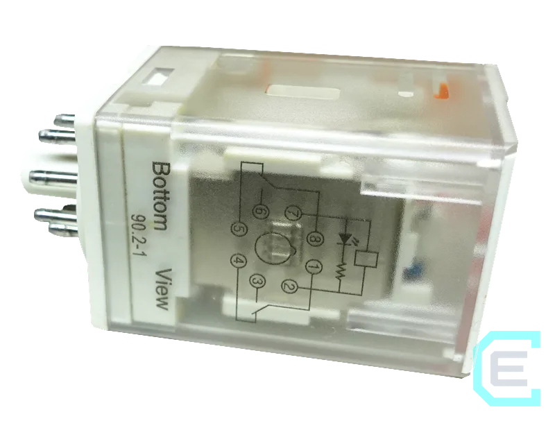 RELEVADOR ELECTROMECANICO DE 8 PINES BOBINA 120 VAC ASIAON - 8 pines