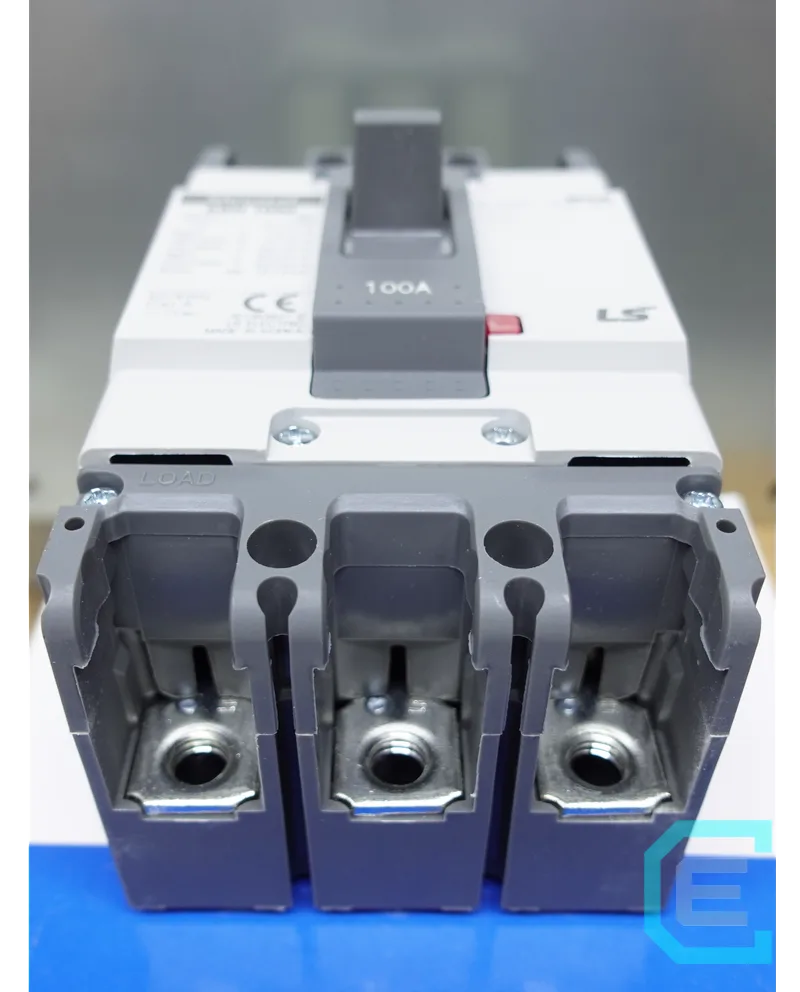 INTERRUPTOR TERMOMAGNETICO CAJA MOLDEADA 3x100A LS ELECTRIC - Caja moldeada