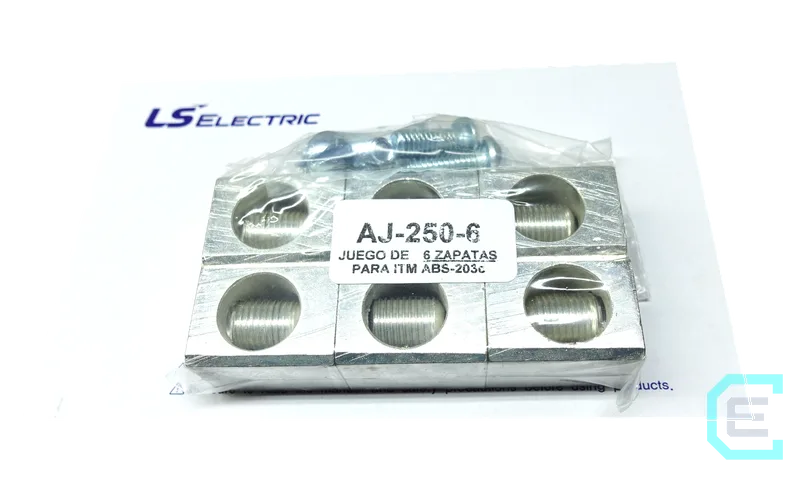 JUEGO DE 6 TERMINALES ZAPATAS PARA ITM ABS-203c LS ELECTRIC - Terminales