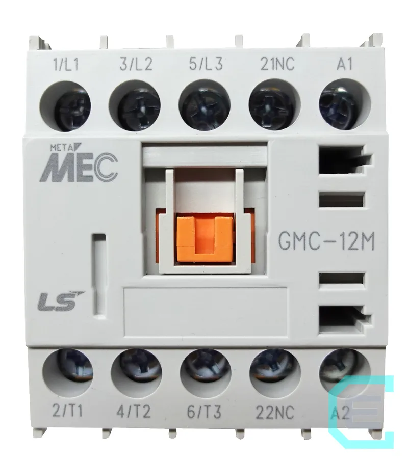 MINI CONTACTOR 3P 12A, 1NC, BOBINA A 120 VAC LS ELECTRIC - Mini contactores