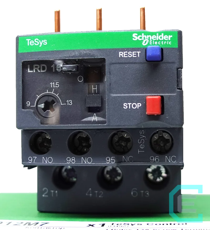 RELEVADOR DE SOBRECARGA TERMICO AJUSTE DE 9-13A SCHNEIDER ELECTRIC - Térmicos