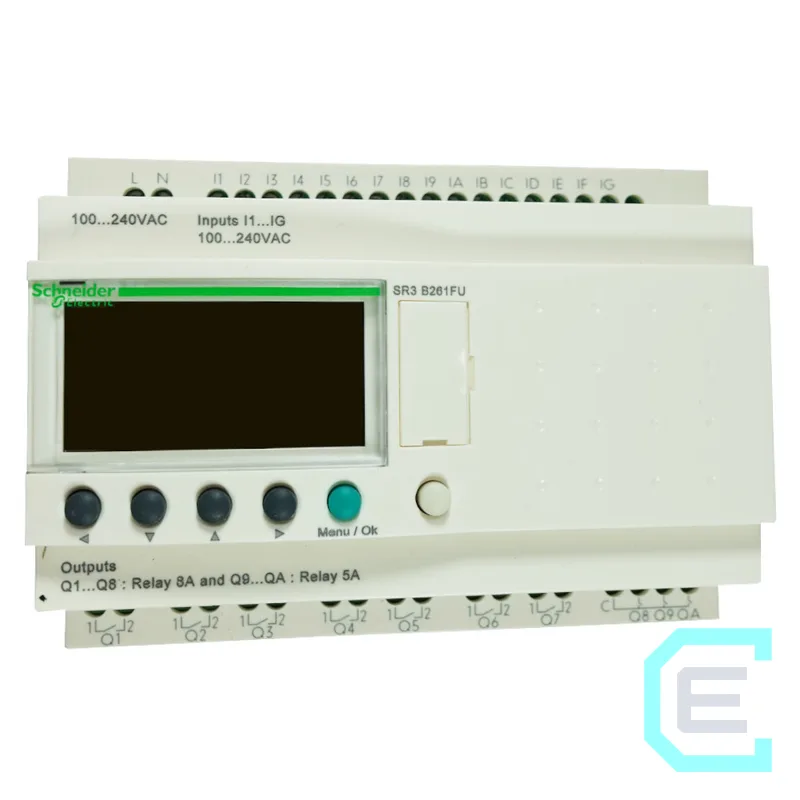 CONTROLADOR LOGICO ZELIO + CABLE DE PROGRAMACION SCHNEIDER ELECTRIC - Zelios